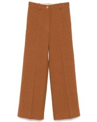 Patou - Tweed Trousers - Lyst