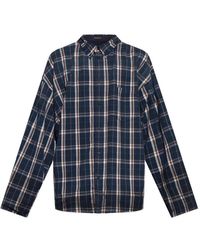 Balenciaga - Check-Pattern Reversible Shirt - Lyst