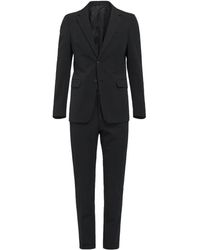 Prada - Technical Fabric Single-Breasted Suit - Lyst