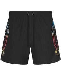 Amiri - Fortune Logo-print Swimming Trunks - Lyst