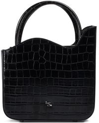 Le Silla - Ivy Crocodile-Embossed Mini Bag - Lyst