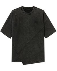 FIVE CM - T-Shirt À Logo Brodé - Lyst