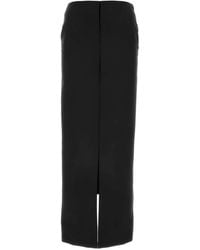 Givenchy - Maxi-Rok Met Split - Lyst