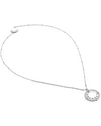 Monica Vinader - Infinity Ring Necklace - Lyst