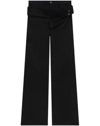 Courreges - Vaqueros Con Doble Cinturón - Lyst