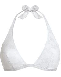 Vilebrequin - Haut De Bikini À Fleurs En Jacquard - Lyst