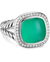 David Yurman - Sterling Albion Diamond Ring - Lyst