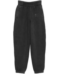 Alexander Wang - Crystal Hotfix Logo Sweatpants - Lyst