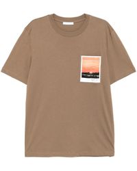 Helmut Lang - T-Shirt Met Print - Lyst