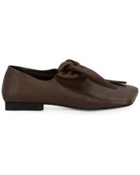 Uma Wang - Knotted Square-Toe Loafers - Lyst