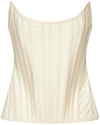 GIUSEPPE DI MORABITO - Boned Corset Top - Lyst