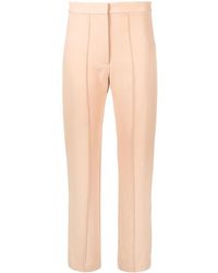 Alex Perry - Pleat-Detail Straight-Leg Trousers - Lyst