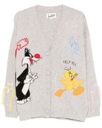 Mc2 Saint Barth - Cardigan mit V-Ausschnitt - Lyst