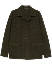 Tagliatore - Buttoned Shirt Jacket - Lyst
