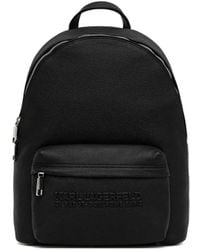 Karl Lagerfeld - Rucksack mit Logo-Prägung - Lyst