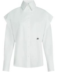 KARL LAGERFELD - Shoulder-Detail Shirt - Lyst