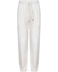 Herno - Linen Track Pants - Lyst