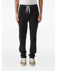 PT Torino - Drawstring Pleated Trousers - Lyst