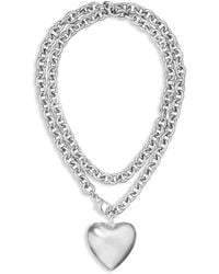 Roxanne Assoulin - The Puffy Heart Necklace - Lyst