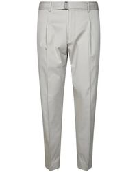 BE ABLE - Belt Pleated Trousers - Lyst