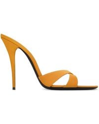 Saint Laurent - Kirat Heeled Sandals - Lyst