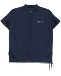 SPORT b. by agnès b. - Camicia Con Ricamo - Lyst