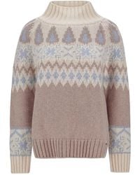 Herno - Pullover Mit Norwegischem Motiv - Lyst