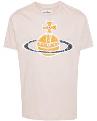 Vivienne Westwood - Camiseta con logo Orb estampado - Lyst