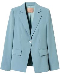 Twinset - Blazer Aus Krepp - Lyst