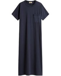 Woolrich - Kimono Midi-Jurk - Lyst
