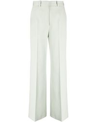 Lanvin - High-waisted Tailored Trousers - Lyst