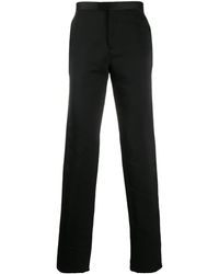 Raf Simons Slim-fit Tailored Trousers - Black