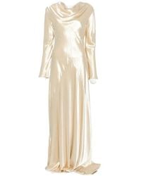 Erika Cavallini Semi Couture - Open-Back Maxi Dress - Lyst