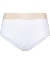 Palm Angels - High-Waisted Logo-Tape Briefs - Lyst