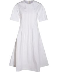 Add - Robe En Coton À Coupe Mi-Longue - Lyst