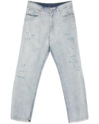 MM6 by Maison Margiela - Distressed Jeans - Lyst