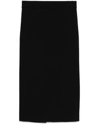 Max Mara - Fitted Mid-Calf Skirt - Lyst