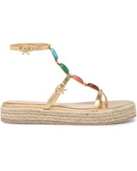 Gianvito Rossi - Shanti Beach Espadrilles - Lyst