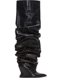Balmain - Wedge-Stiefel Mit Wedge-Absatz 95Mm - Lyst