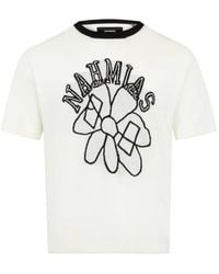 NAHMIAS - T-Shirt À Motif Floral - Lyst