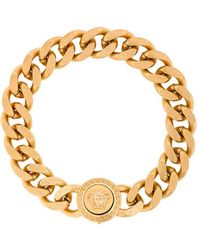 Versace Medusa Chain Bracelet in Gold (Metallic) for Men - Lyst