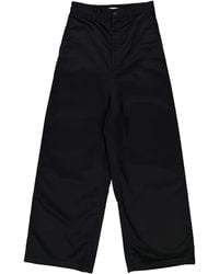 Balenciaga - Pantalones anchos de tiro bajo - Lyst