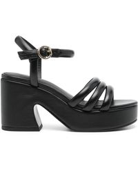 Ash - Onyx 95mm Leather Sandals - Lyst