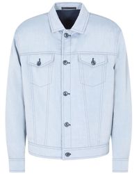 Giorgio Armani - Silk Bomber Jacket - Lyst