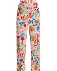 FARM Rio - Bright Farm Straight-Leg Trousers - Lyst
