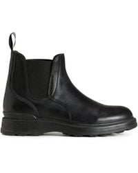 Woolrich - Stiefel Aus Leder - Lyst