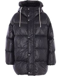 Jil Sander - Chaqueta Con Botones Y Capucha - Lyst