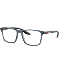 Prada Linea Rossa - Brille Mit Eckigem Gestell - Lyst