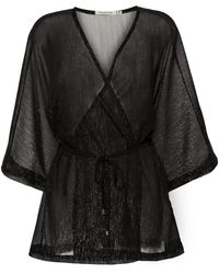 Paramidonna - Aurora Lurex Cover-Up - Lyst