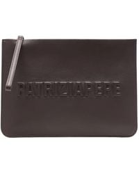 Patrizia Pepe - Leather Clutch Bag - Lyst